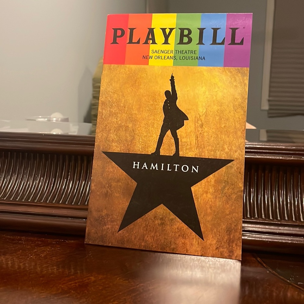 2022 Rainbow Hamilton Playbill